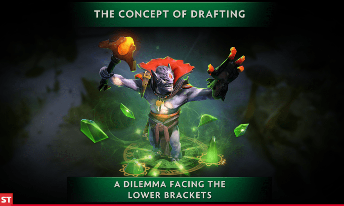 The Concept of Drafting in DOTA 2 — A Dilemma Facing the Lower Brackets