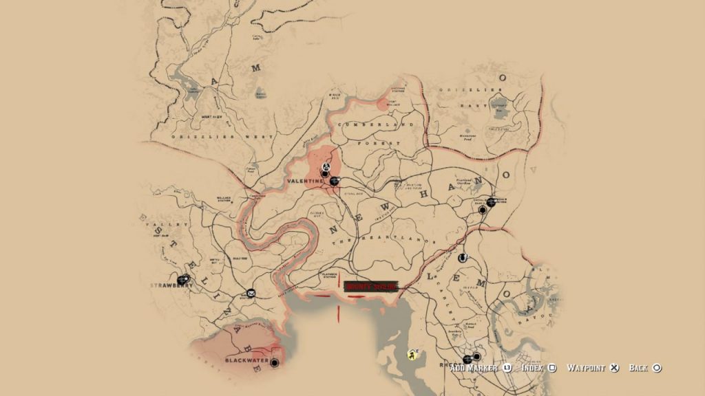 Red Dead Redemption 2 Map Leak