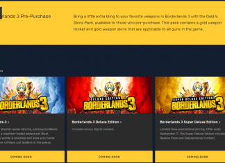 Borderlands 3 - Coming Soon - Epic Games Store