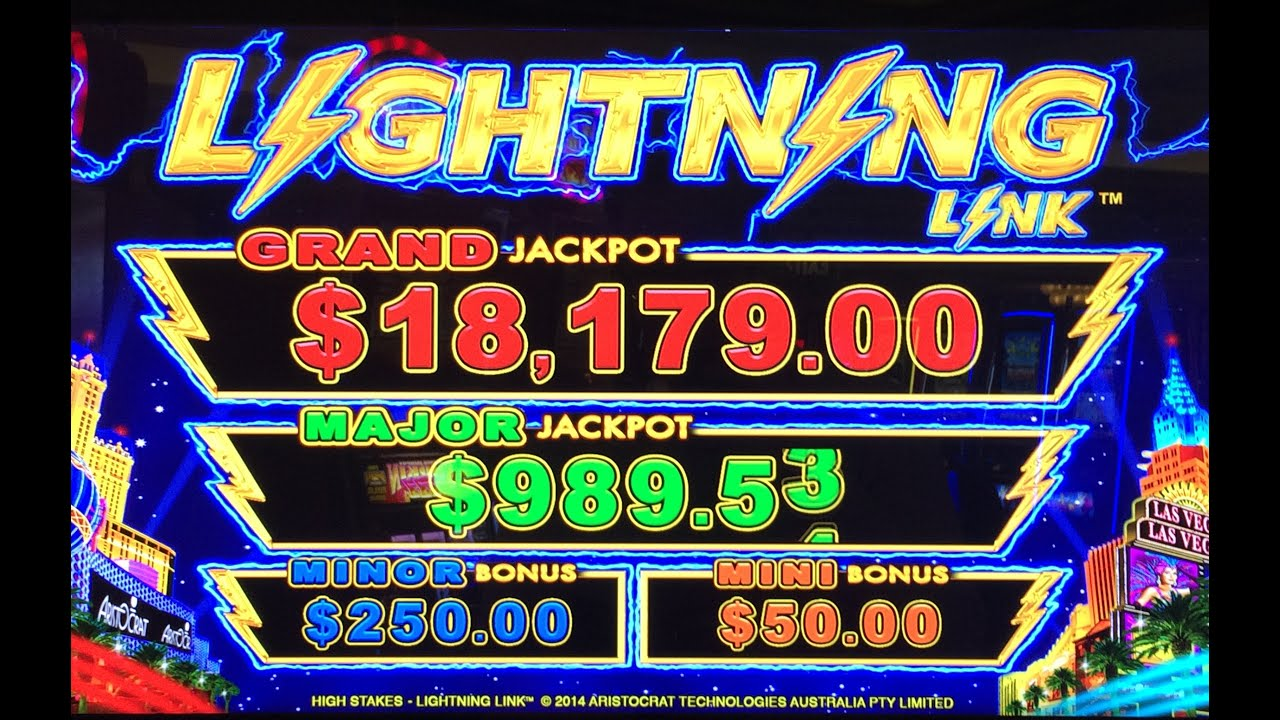 casino games and jackpots by lightning link casino