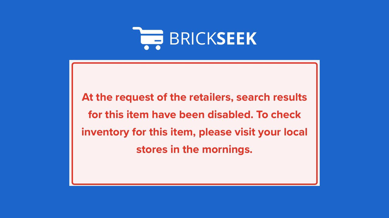 BrickSeek Won't Show PS5 Stock Anymore Upon Retailers' Request