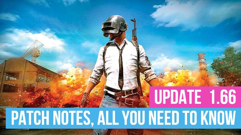PUBG 1.66 Update Notes (PS4, Xbox One)