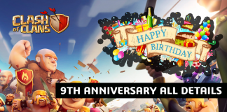Clash of Clans – 9th Anniversary, All Details