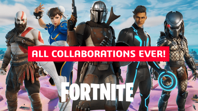 Fortnite All Collaborations Ever
