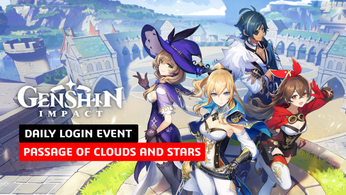 Genshin Impact Passage of Cloud and Stars Daily Login Event, All Details