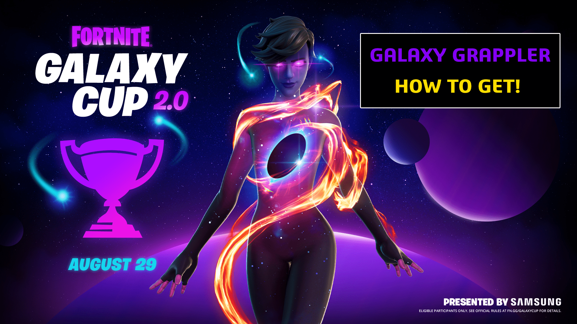Fortnite Galaxy Cup Galaxy Grappler Skin How To Get