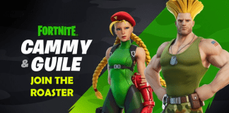 Guile and Cammy Join the Fortnite Roster