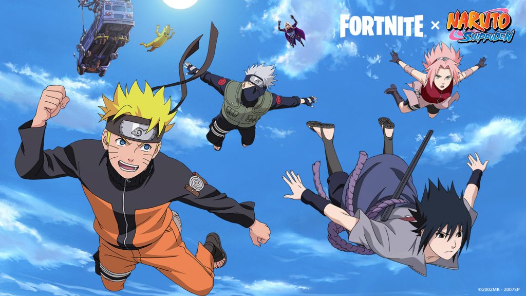 Naruto Anime and Fortnite