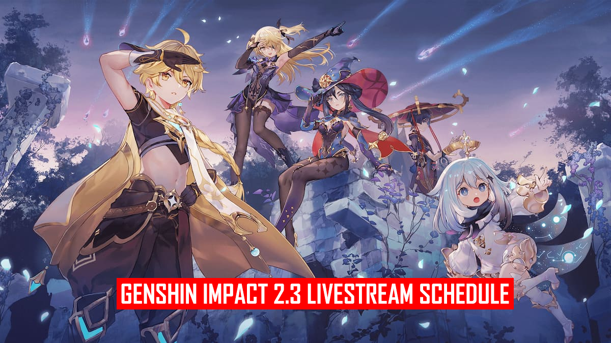 Genshin Impact  Livestream Schedule, How To Watch