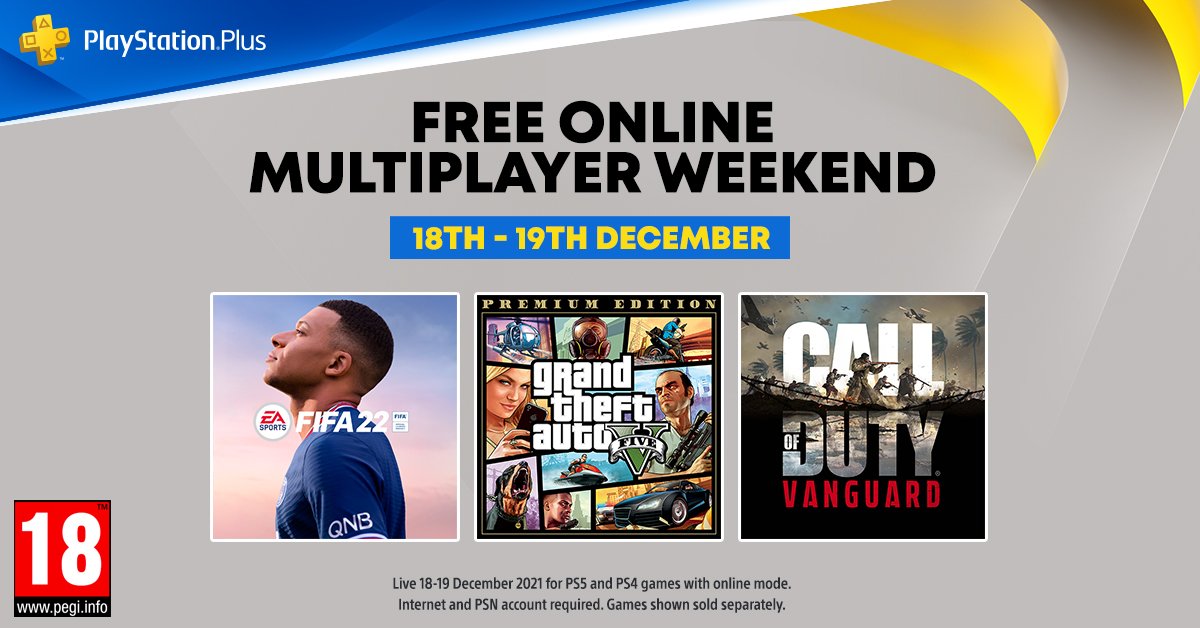 design Fugtighed Muligt PS Plus: Play Online For Free This Weekend, December 18-19