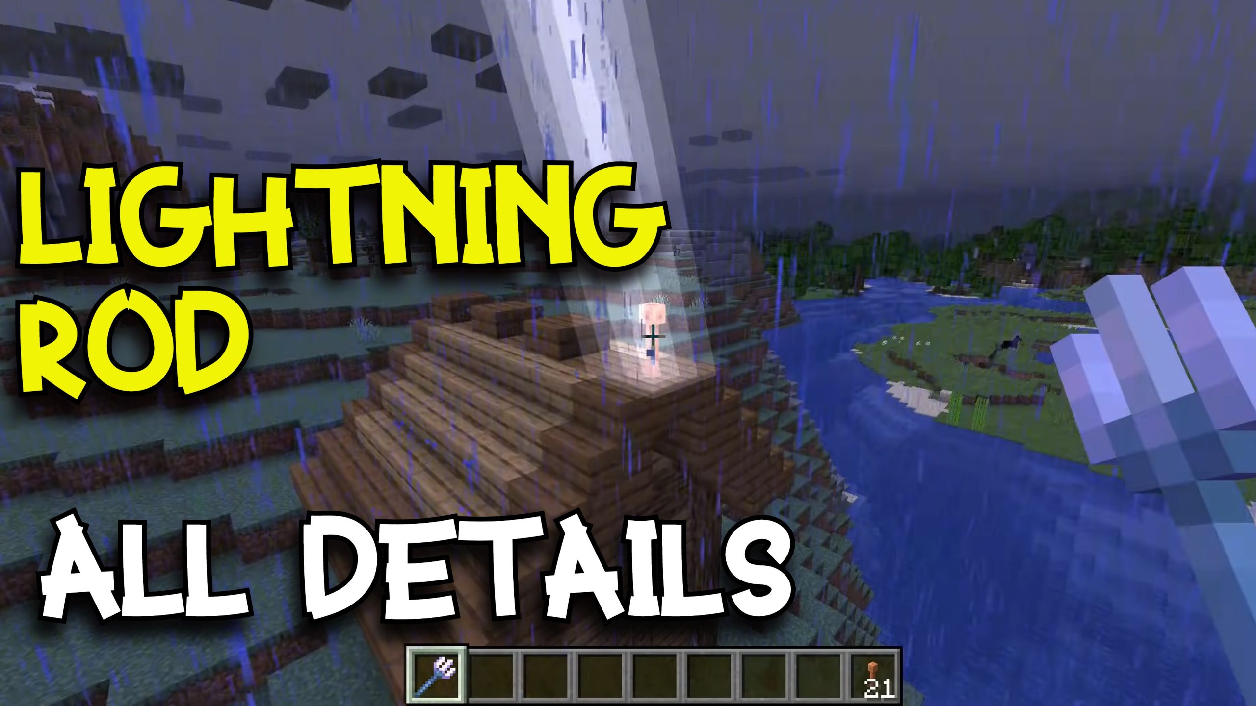 Forbedre hul talent Minecraft: Lightning Rod, All Details