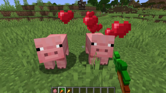 Minecraft - Two Pigs
