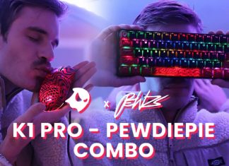 Ghost x PewDiePie Creates The Most Epic Keyboard and Mouse! - All Details