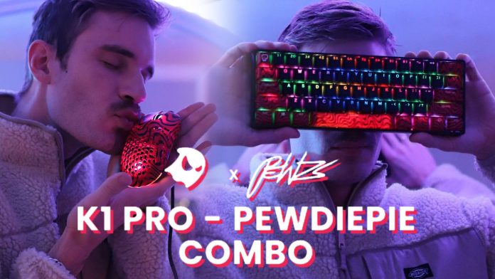 Ghost x PewDiePie Creates The Most Epic Keyboard and Mouse! - All Details