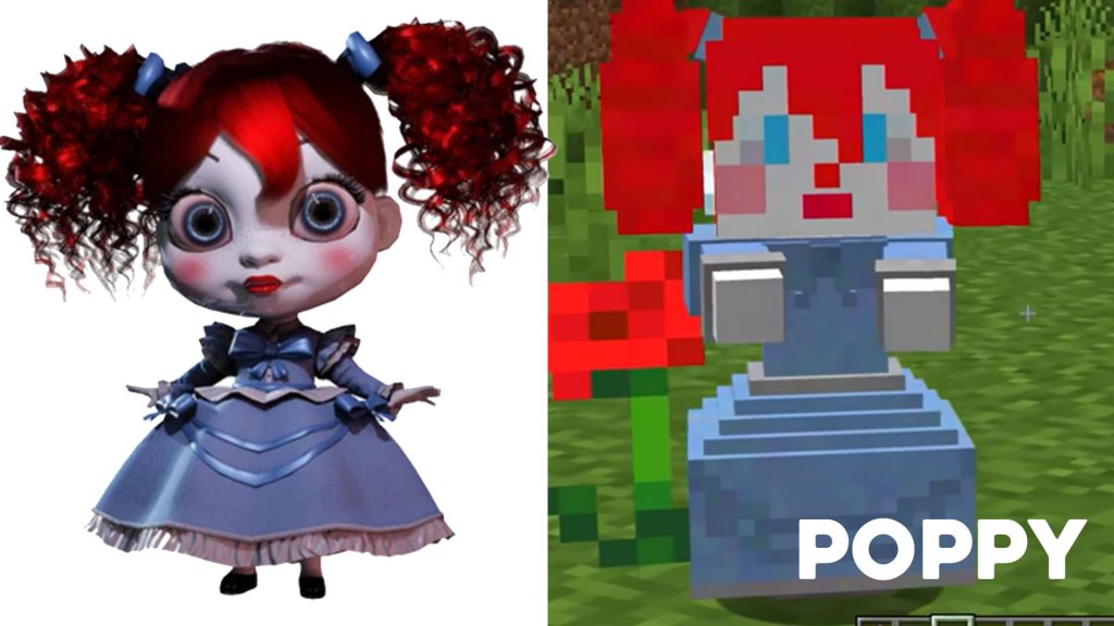 Poppy Playtime | Incrível! Criador de conteúdo refaz jogo no Minecraft 3
