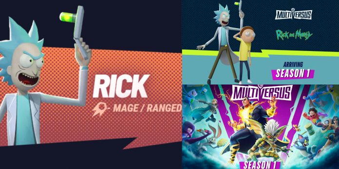 MultiVersus Rick and Morty