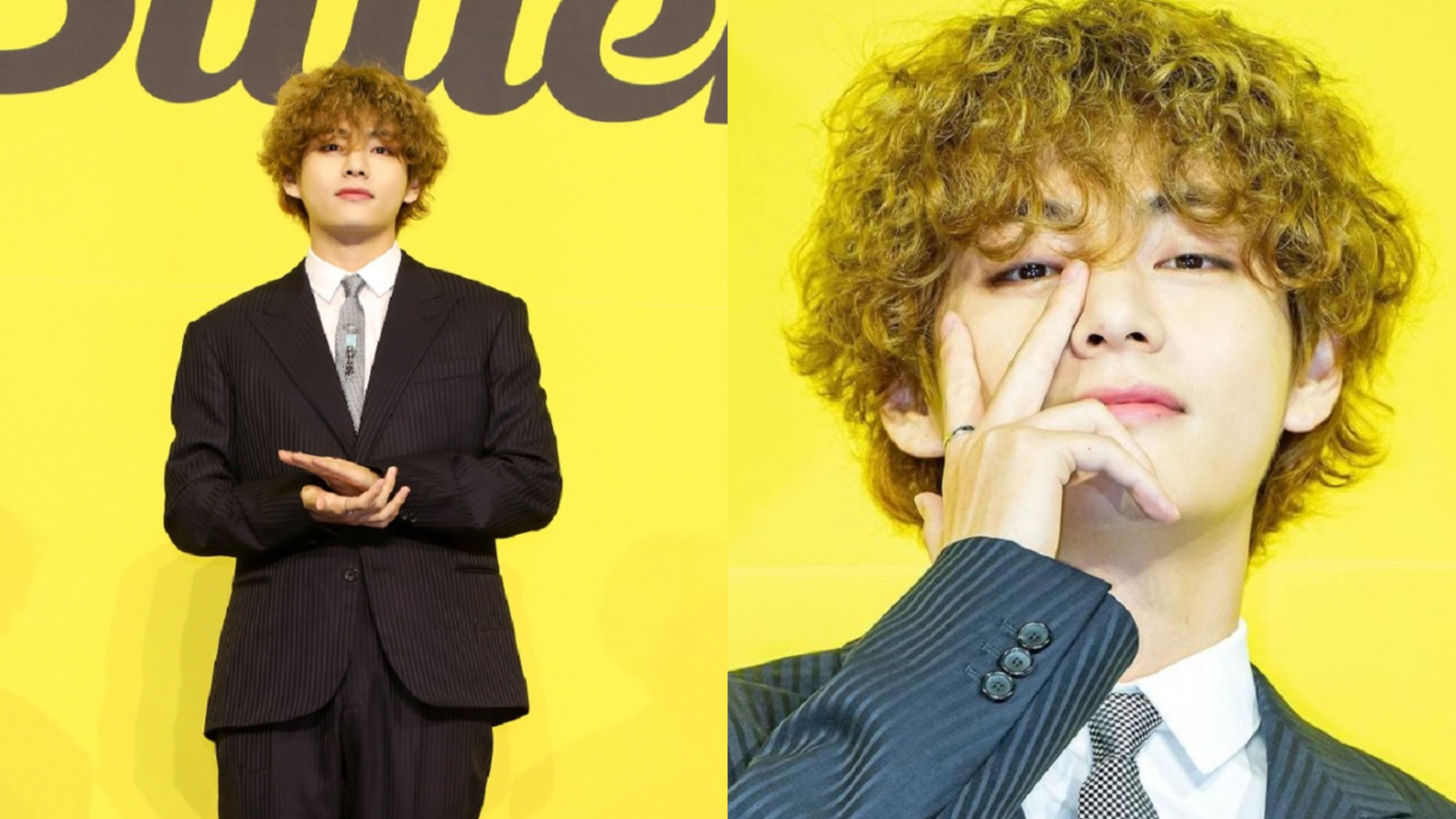 BTS members craziest hairstyles, V