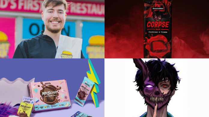 MrBeast x Corpse Husband collab Feastables for Halloween - Cover Picture