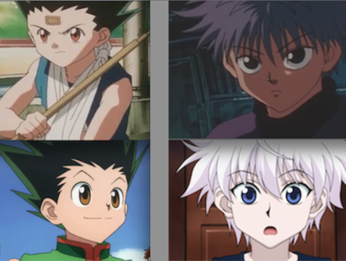 A comparision of the two animations of Hunter x Hunter anime in 1999 and 2011