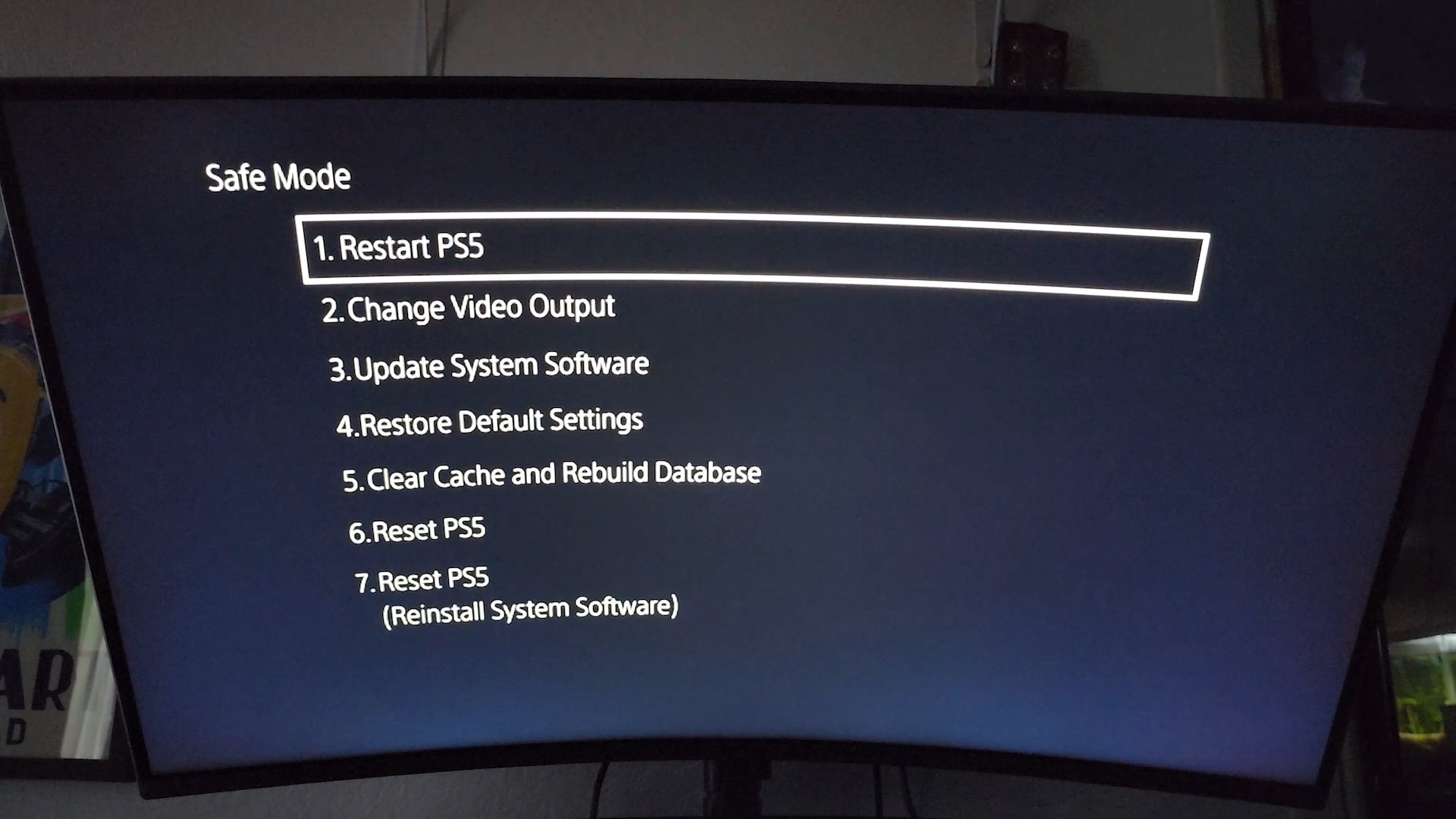 Sony PS5 Safe Mode Is it useless - Functions