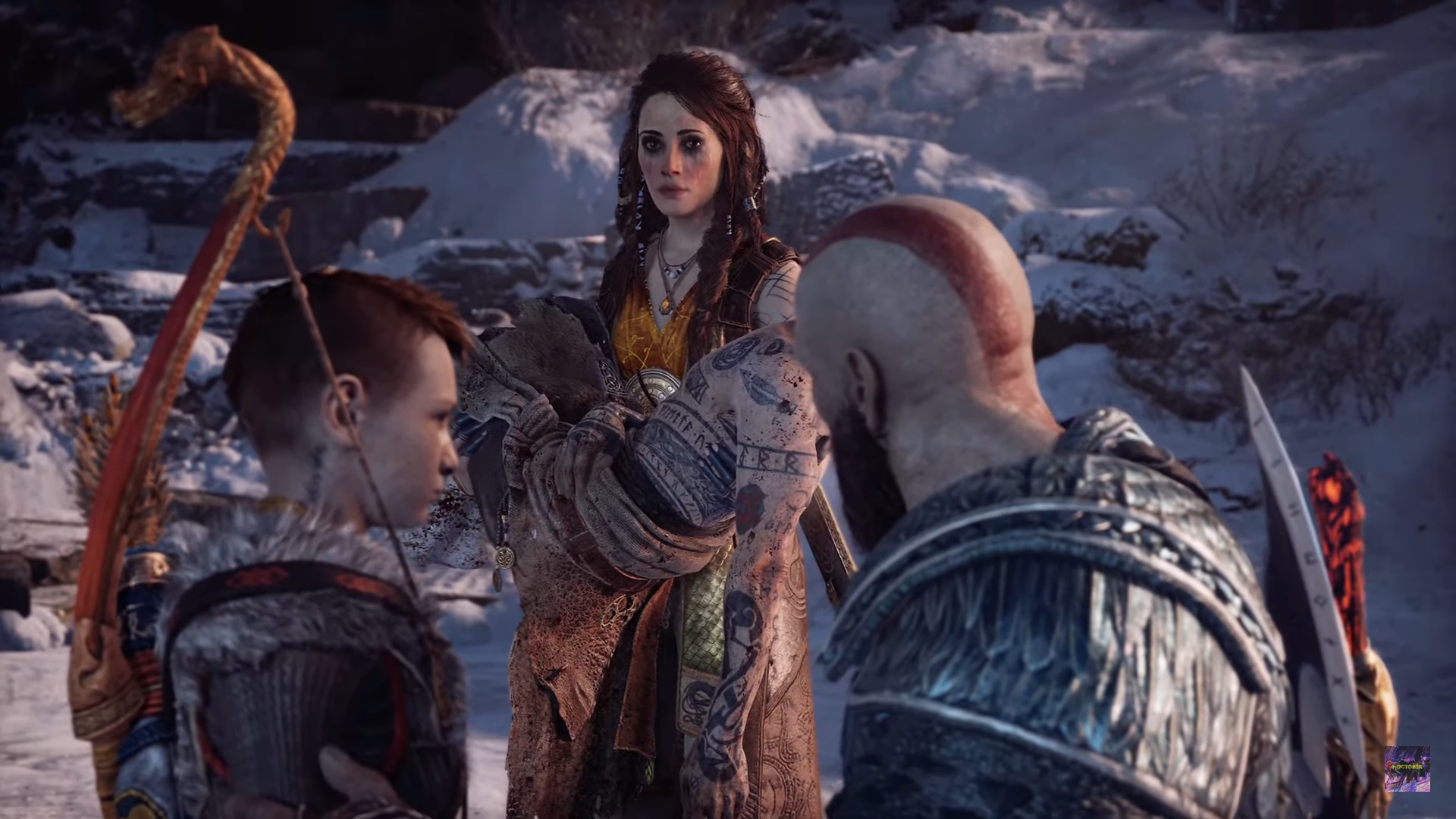 Why is Freya attacking Kratos in God of War Ragnarok Complete backstory - Freya Carries Baldur