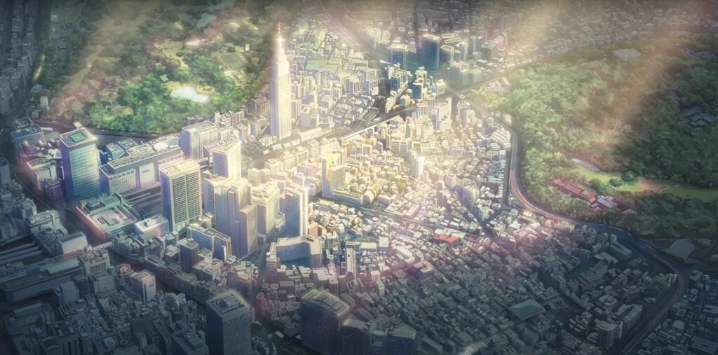 Weathering With You glimpse of Tokyo Makoto Shinkai