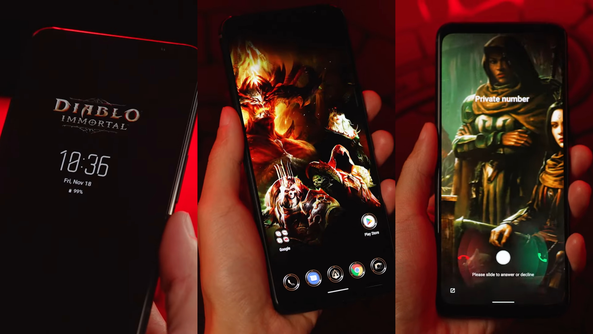 Asus ROG Phone 6 Diablo Immortal Edition - Animation