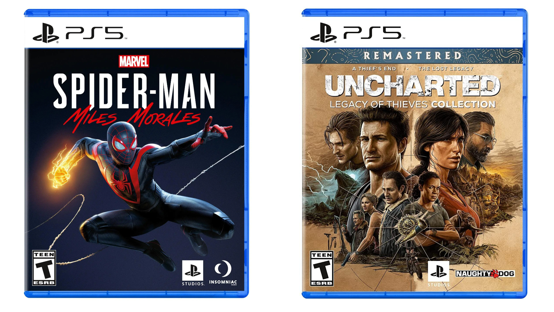 Spiderman and Uncharted