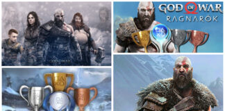 All God of War Ragnarok -Achievements