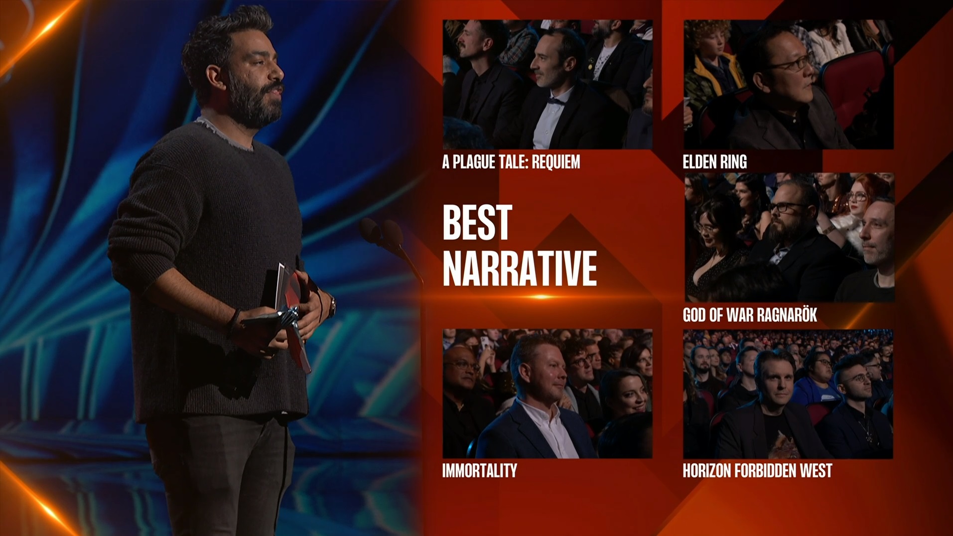God of War Ragnarok nominations and wins at The Game Awards 2022 - Best Narrative 1