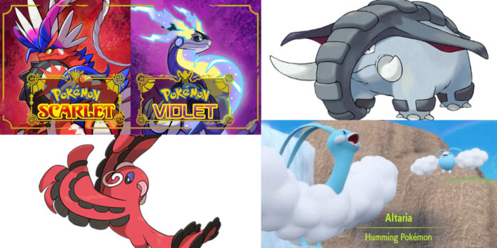 Pokemon Scarlet and Violet - Altaria, Donphan and Oricorio Weaknesses