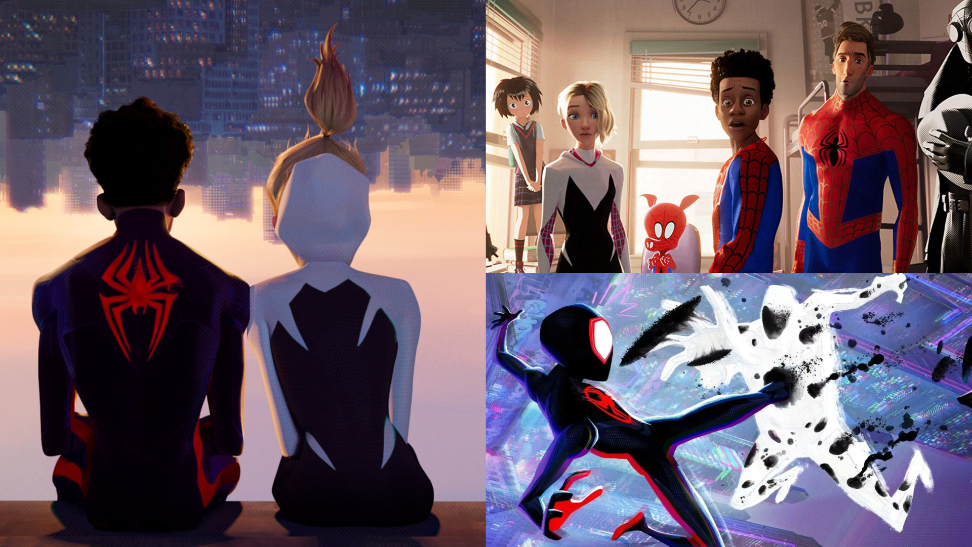 Spider-Man Across the Spider-Verse - Miles Morales and Spider-Gwen first look