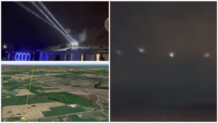 Wisconsin suspicious lights Possible UFO sightings
