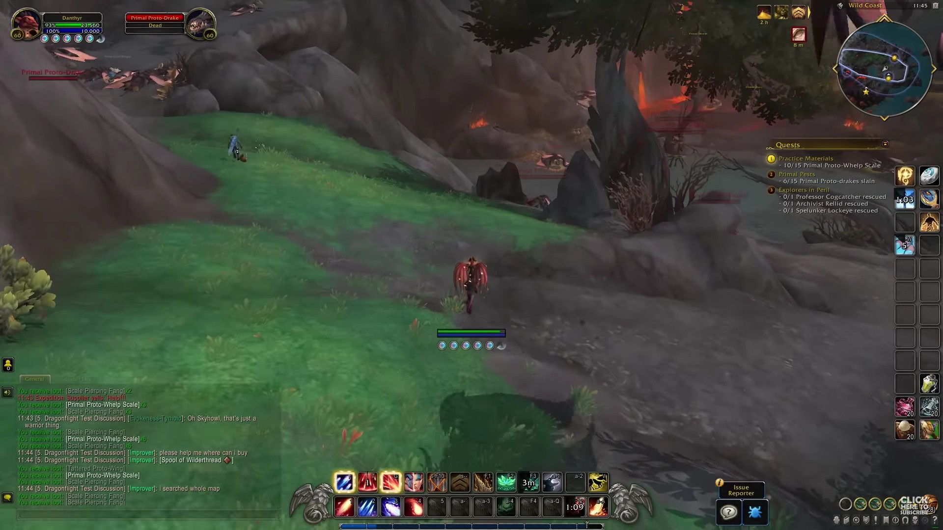 World of Warcraft Dragonflight Dragon Isles Environment