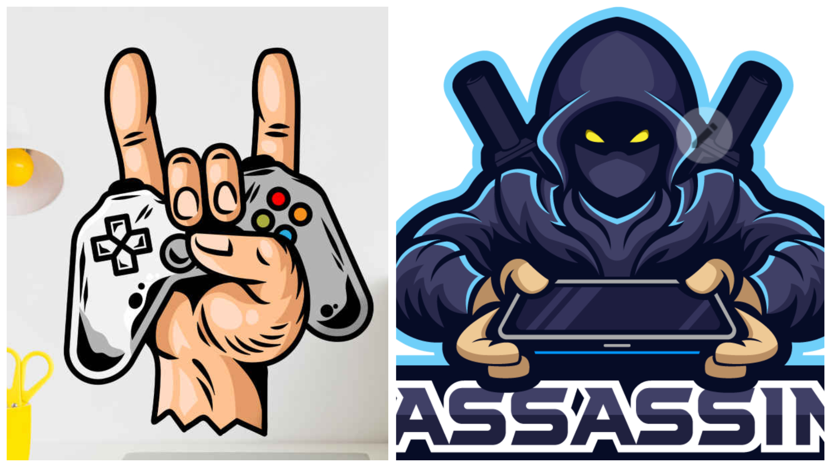 Sticker for gamers