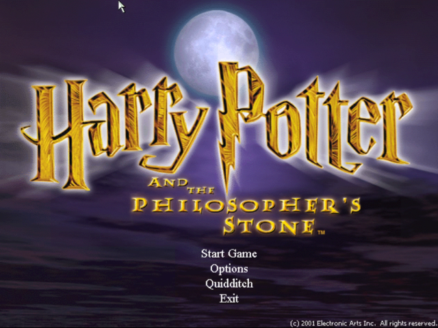 All Harry Potter games, sorcerer's stone