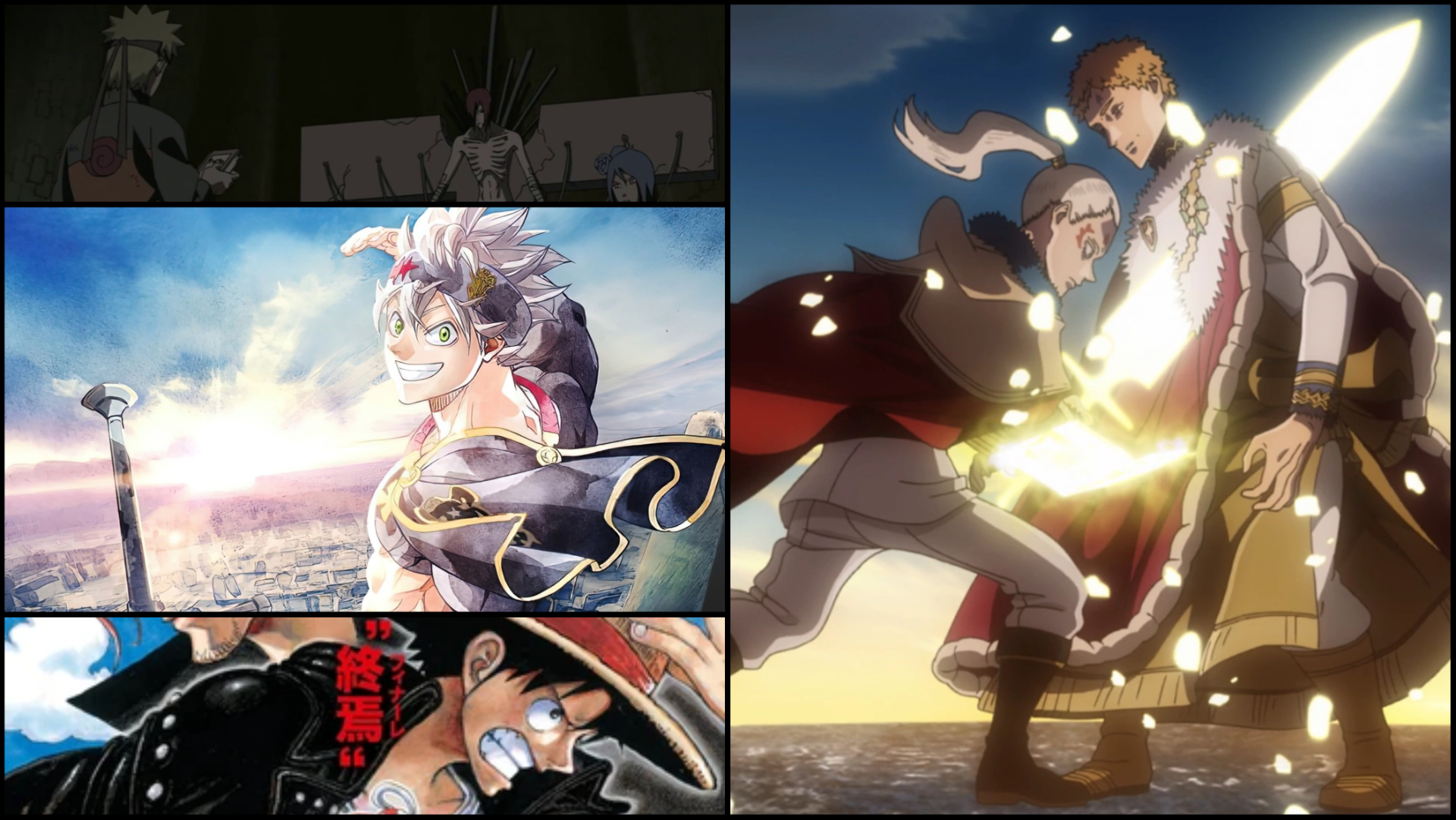 Black Clover Movie 2023 compared in relation to One Piece and Naruto movies