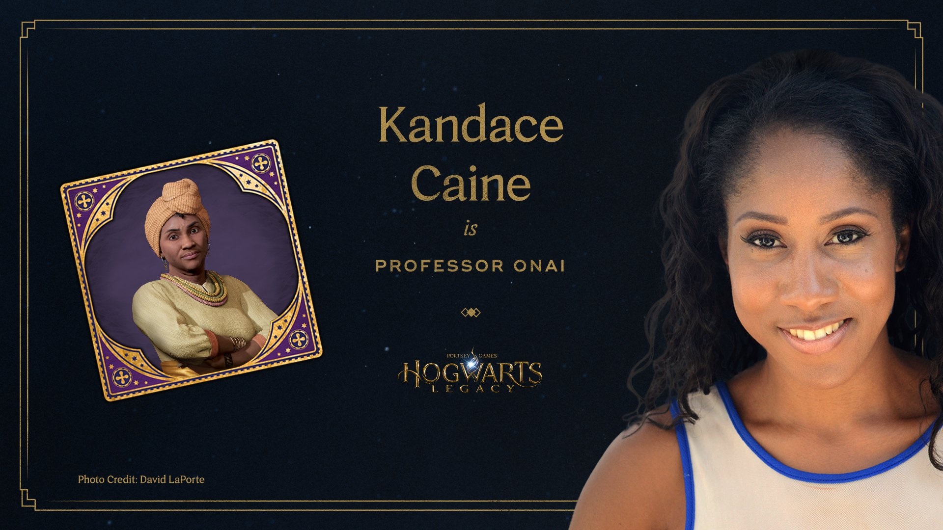 Hogwarts Legacy Cast members + Latest update - Kandace Caine