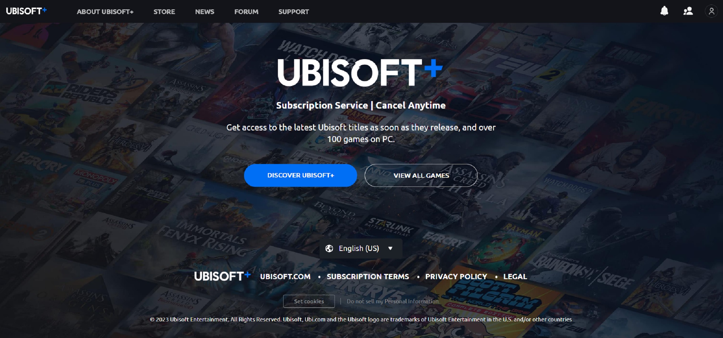 Ubisoft gaming subscription service, plans
