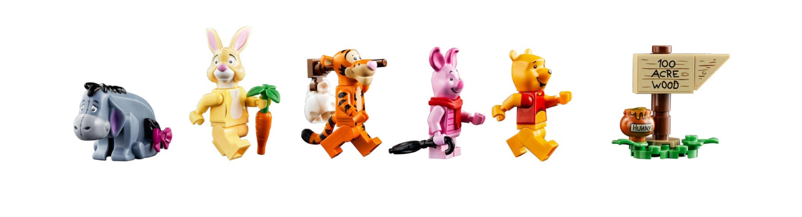 Winnie The Pooh LEGO, minifigures