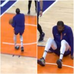 Kevin Durant injures ankle during warmups