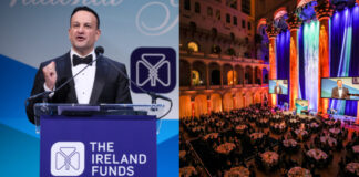 A St. Patrick's Day to Remember The $1,000 Per Plate Dinner with Leo Varadkar and Other High-Profile Guests