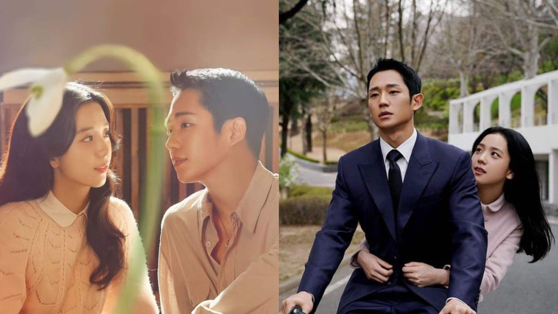 Jung Hae-in and Jisoo from Snowdrop