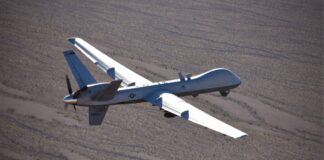 Russian jets U.S. drone collide Black Sea