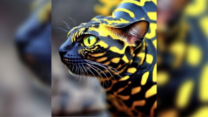 Amazon serpens catus, snake cat viral exists?