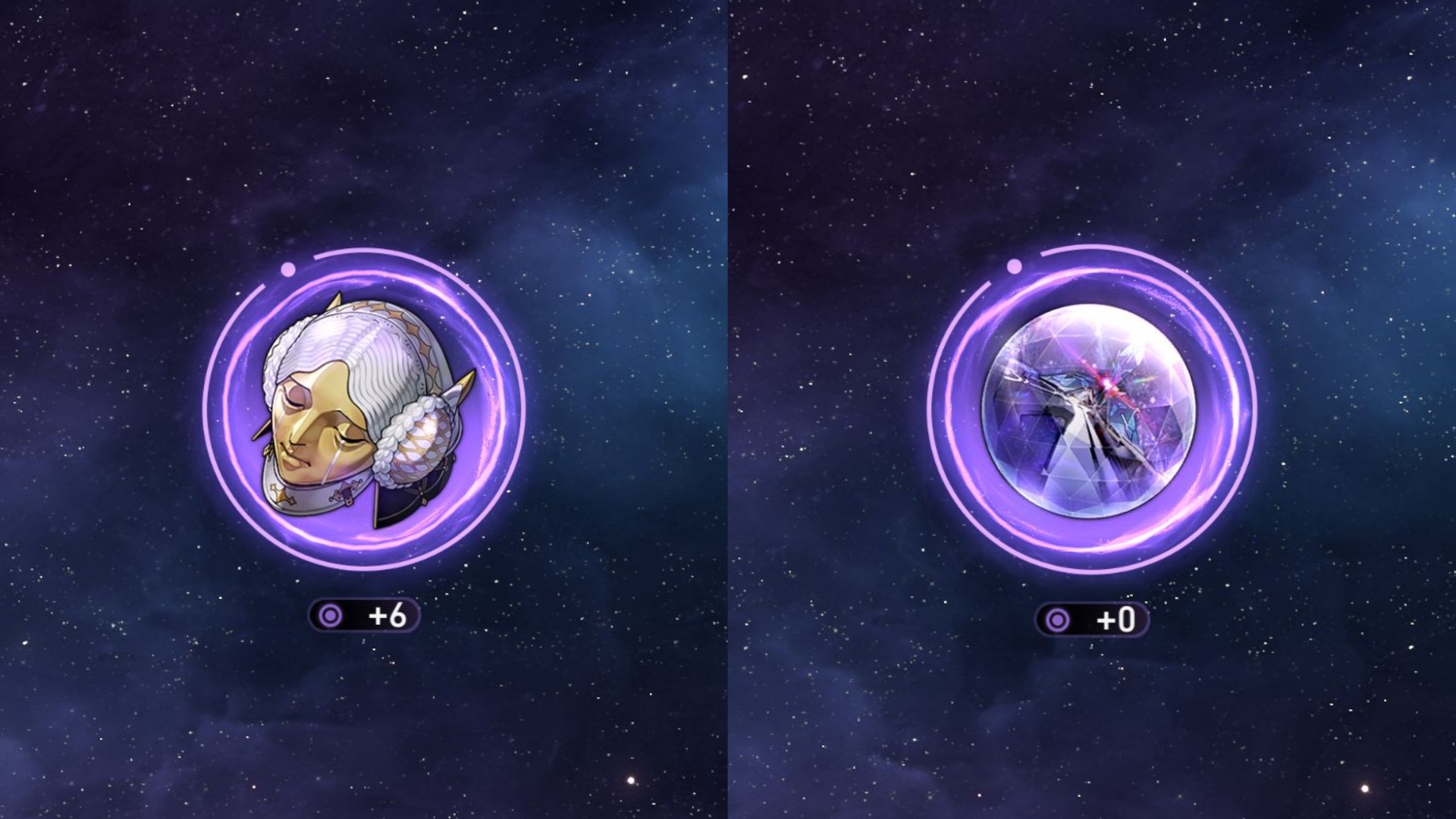 Image showing two categories of Relic in Honkai Star Rail