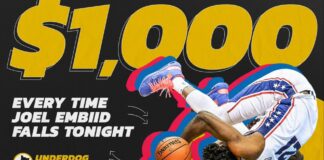 NBA player Joel Embiid gets trolled by Underdog Fantasy | $1,000 Giveaway Mechanics and How to join