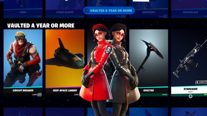 Fortnite Vaulted a Year or More returns Is the Rue skin back