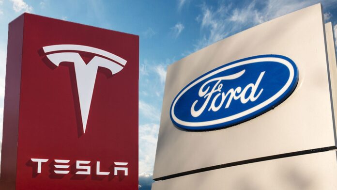 Ford Tesla EV charging electric NACS