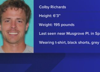 Colby Richards missing Montgomery Country search help